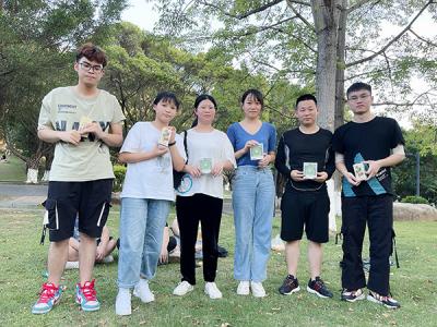 團隊風采（旗峰山團建獲獎人員合影）